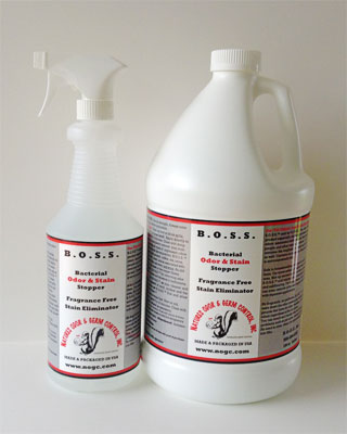 Bacterial Odor Stain Stopper - B.O.S.S.